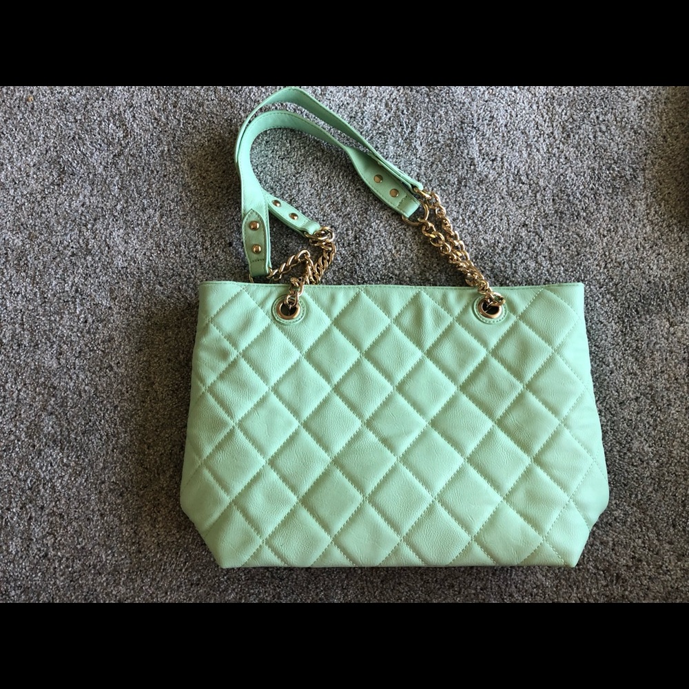 Super Cute Mint Green Tote